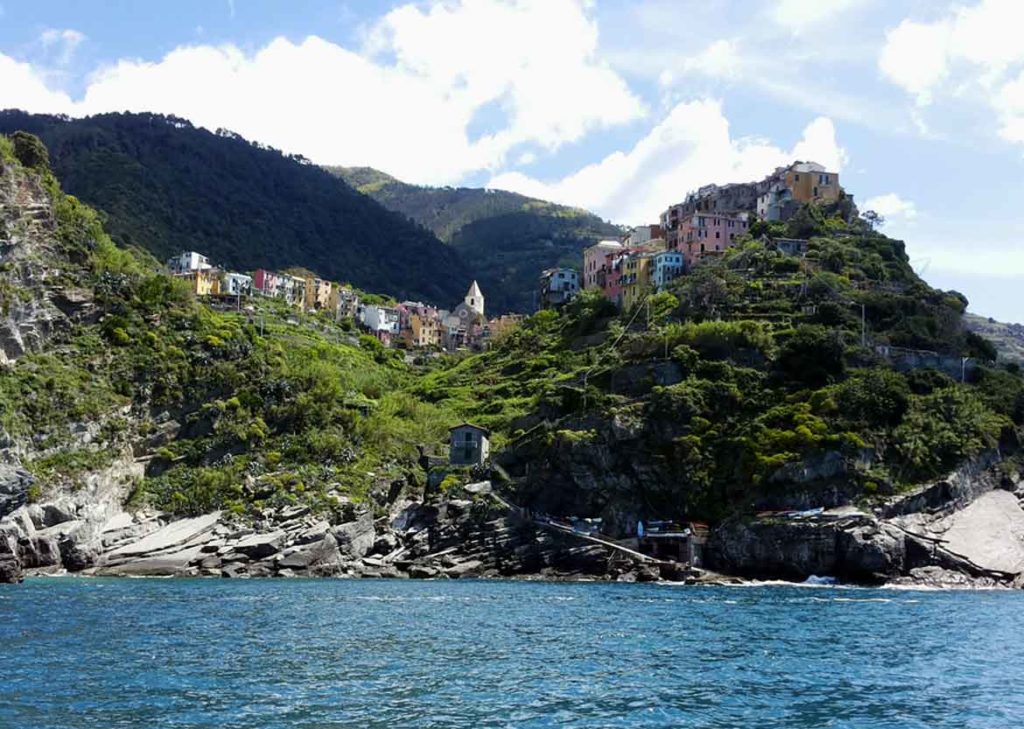 cinque terre in barca