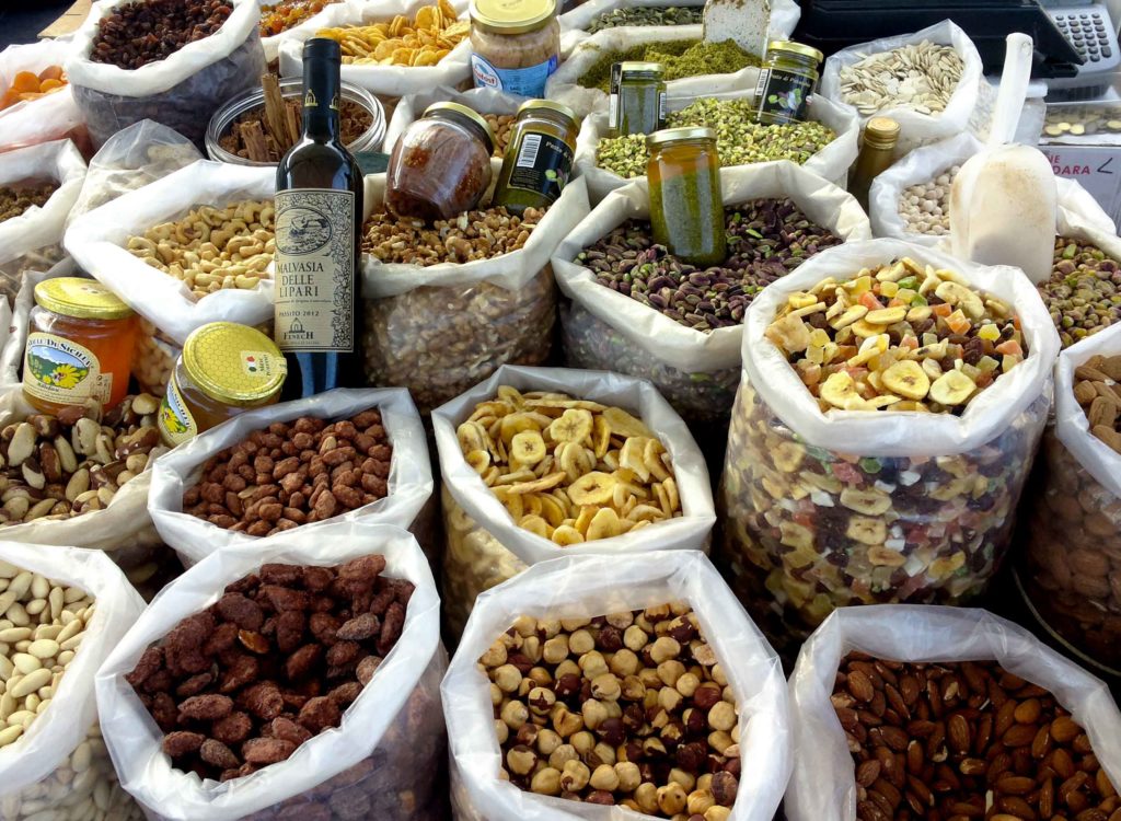 prodotti tipici al mercato
