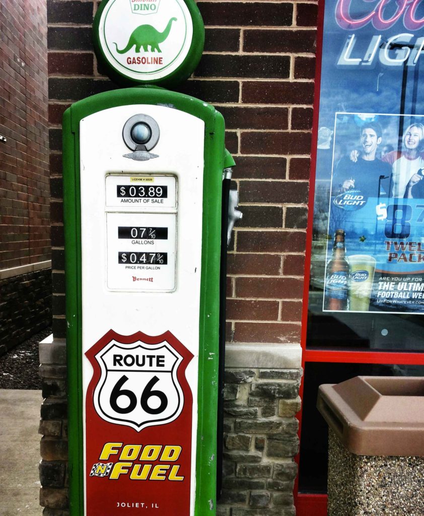 route 66 on the road