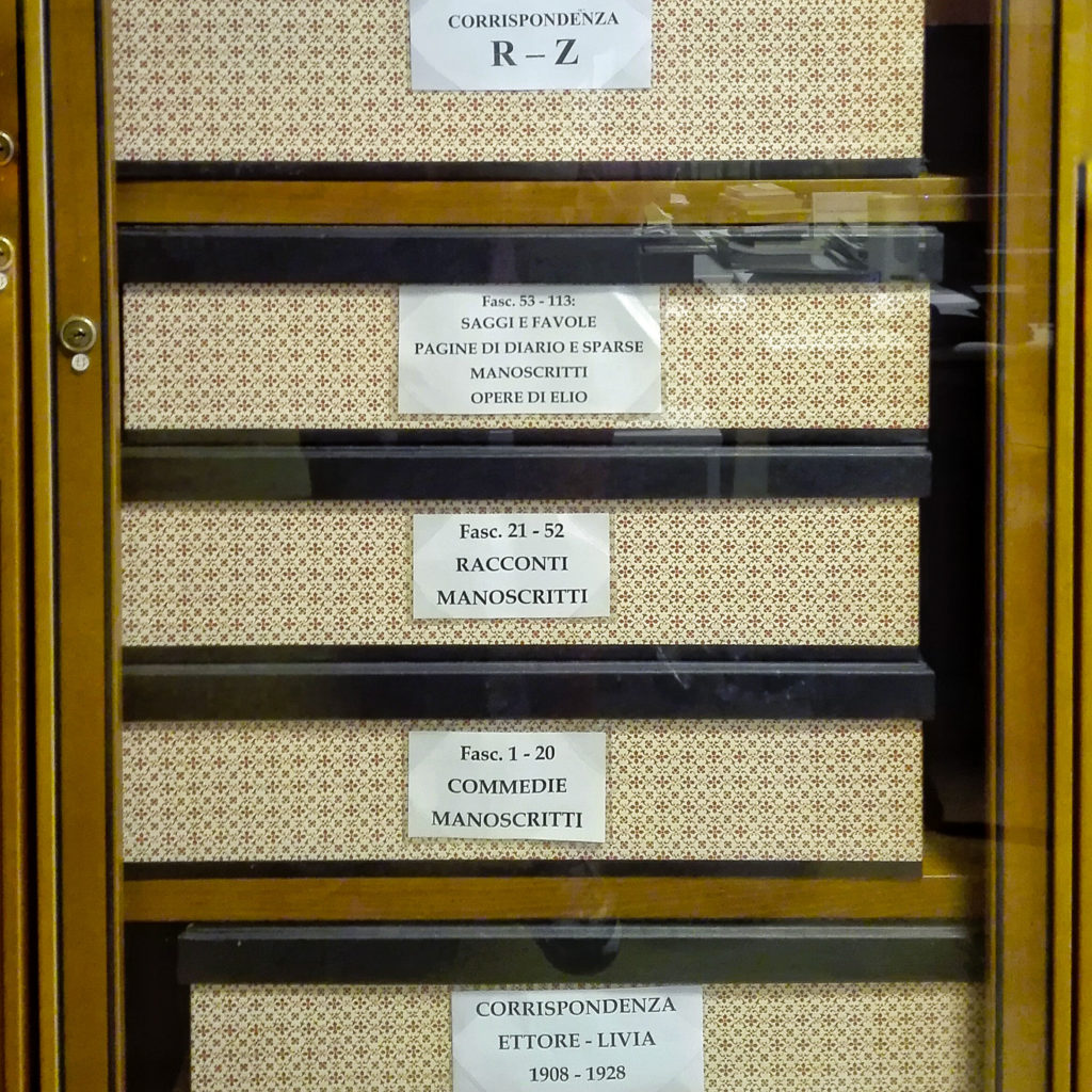 archivio del museo italo svevo trieste