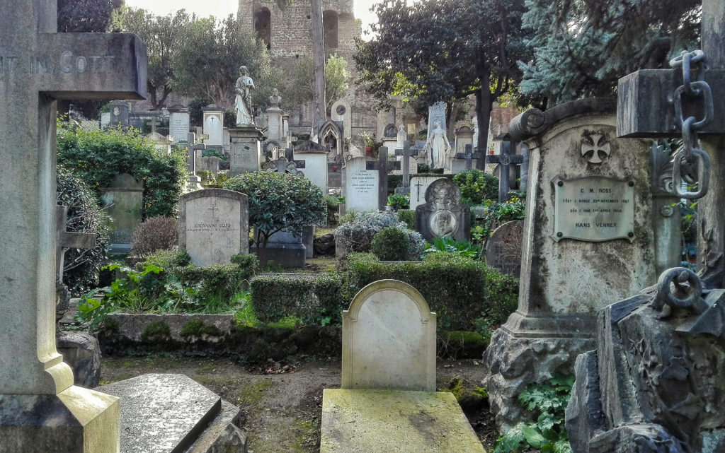 cimitero acattolico di roma