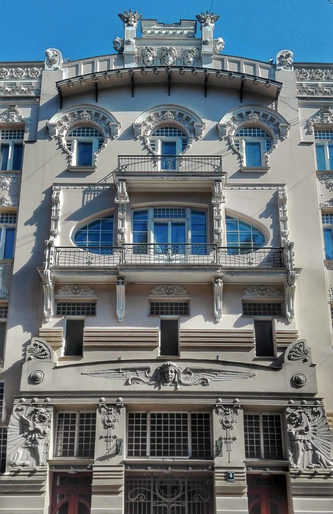 edificio art nouveau a Riga
