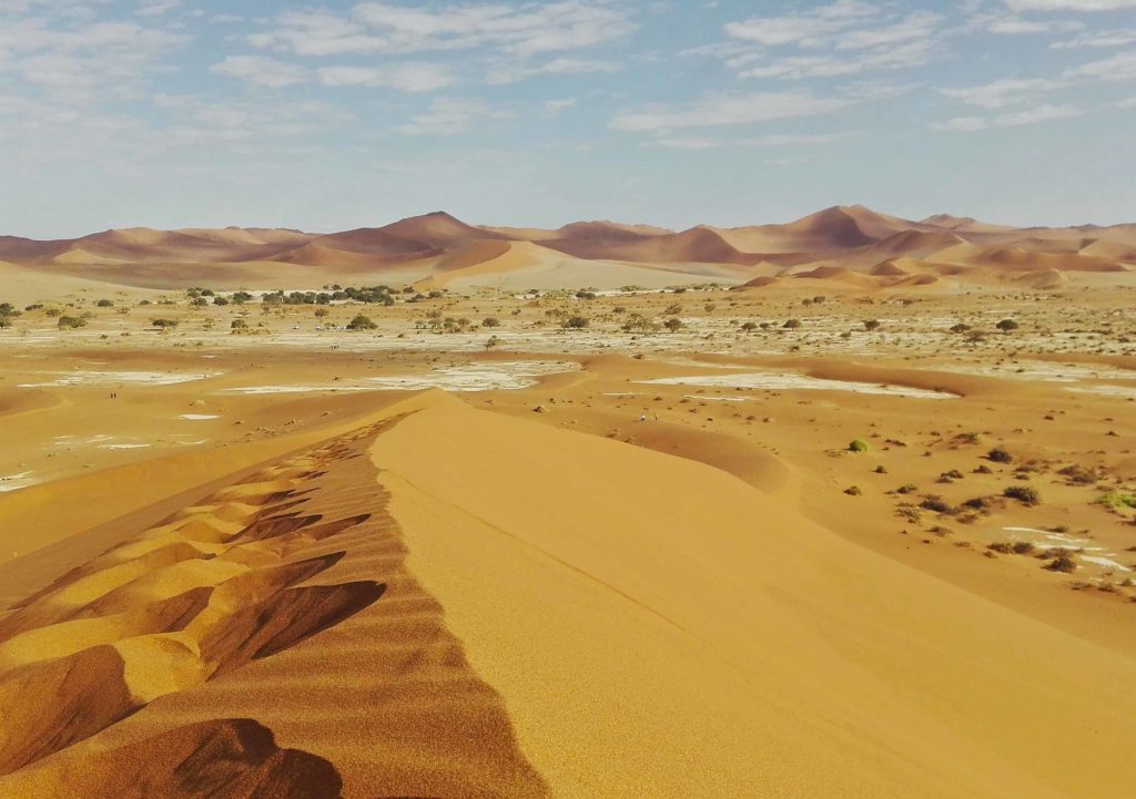 Deserto di Sossusvlei in Namibia