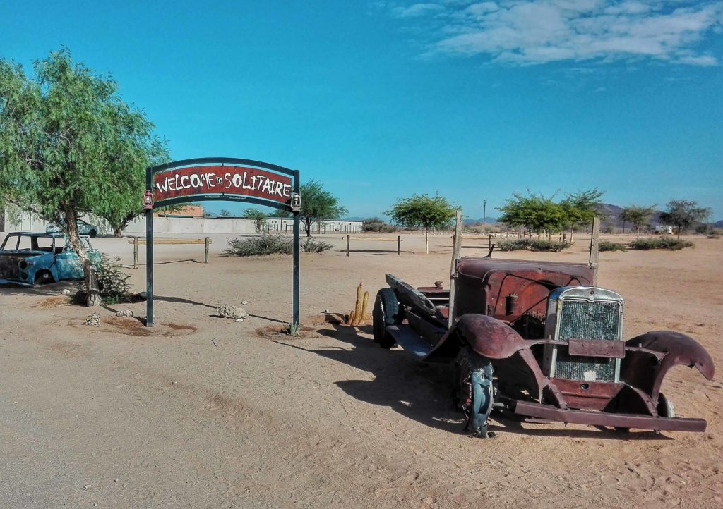 villaggio di solitaire, namibia