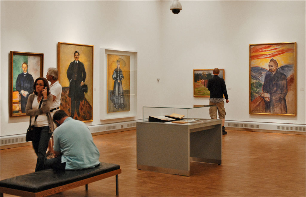 dipinti di edward munch alla galleria nazionale